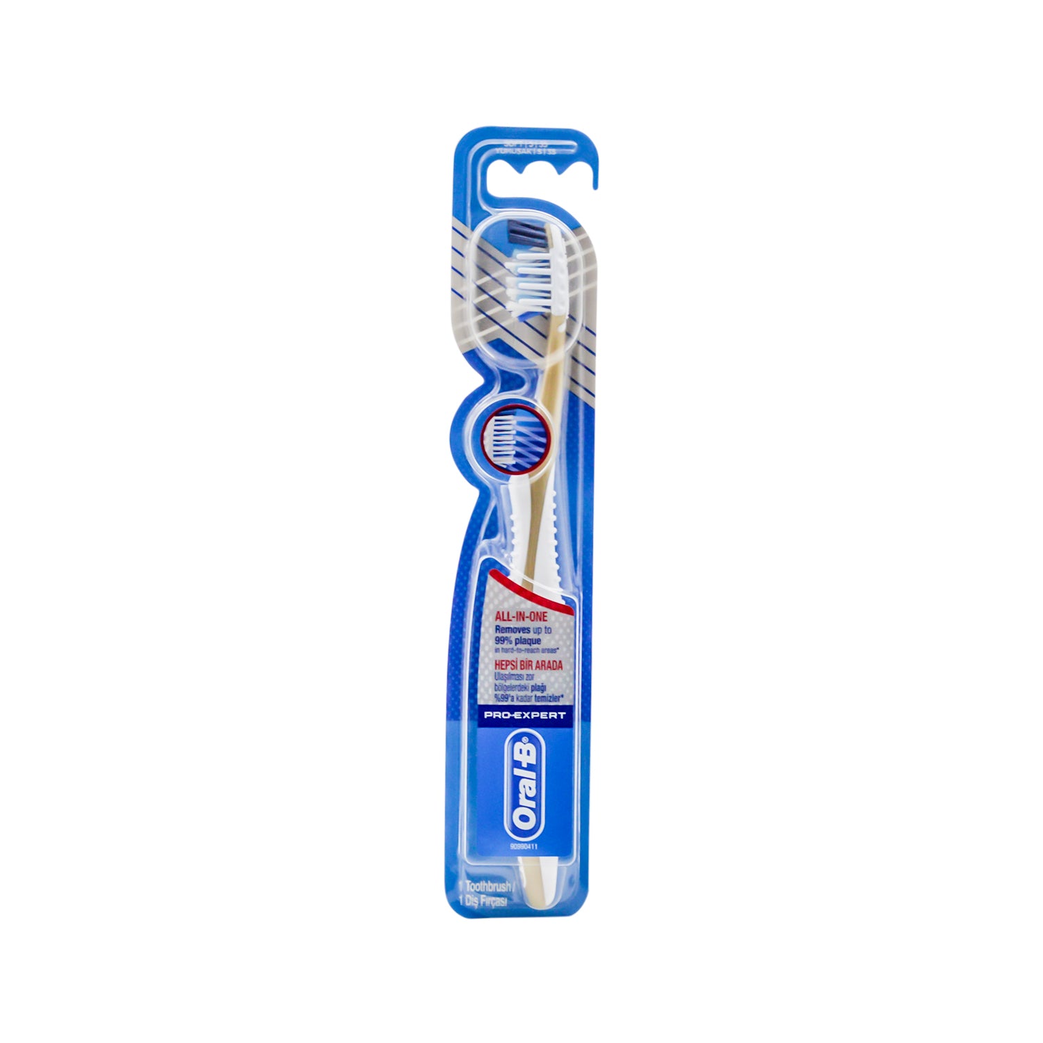 Oral-B Pro-Expert All in One Gray & White Soft Toothbrush