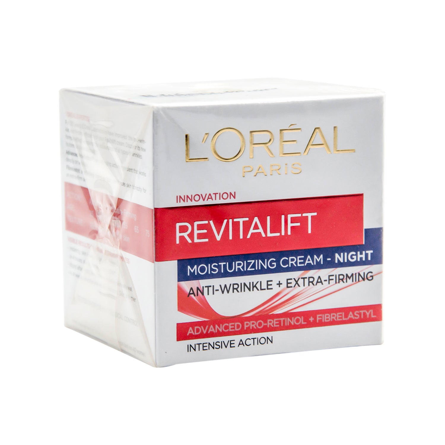 L'Oreal Revitalift Hydrating & Anti-Wrinkle Facial Night Cream with Pro-Retinol & Elasti-Peptides