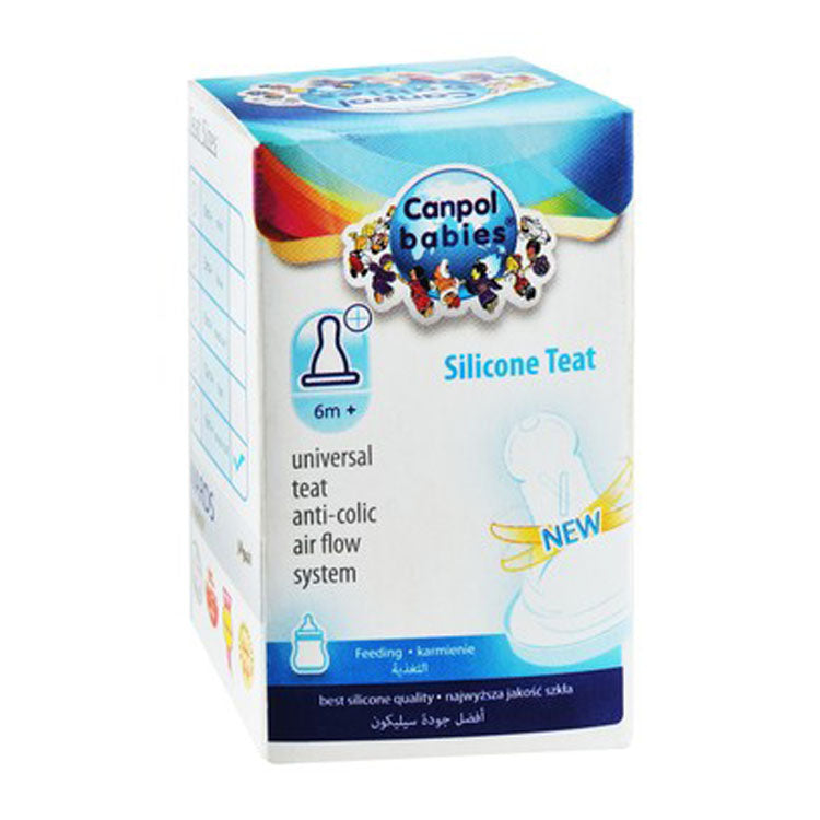 Canpol Babies Anti-Colic Silicone Teat (6+ Months)