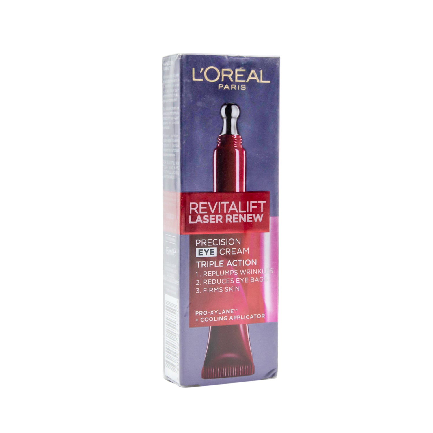 L'Oreal Revitalift Laser X3 Anti-Aging Precision Eye Cream with Hyaluronic Acid for All Skin Types