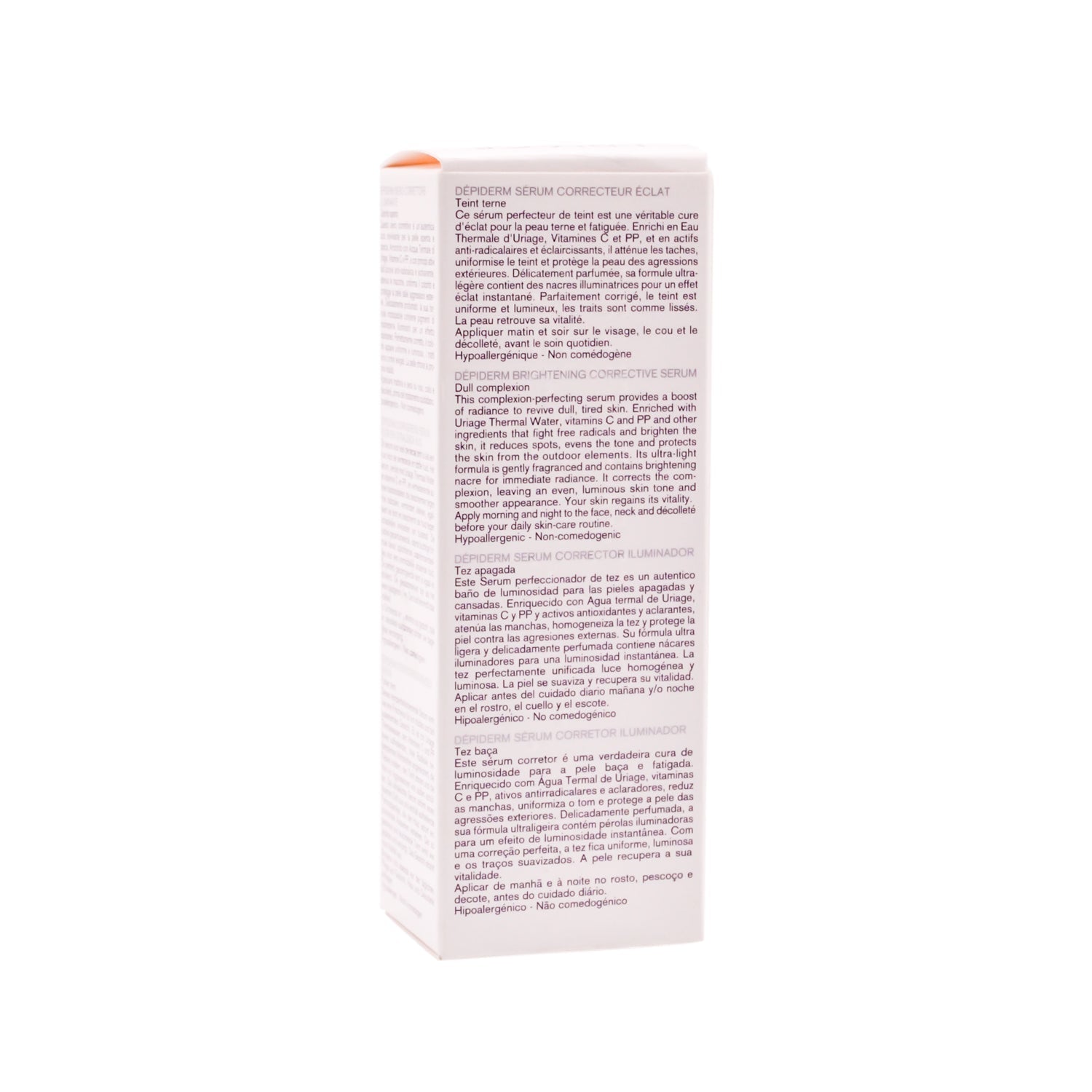 Uriage Eau Thermale Depiderm Hypoallergenic Brightening, Illuminating & Smoothening Corrective Facial Serum for Dull Skin