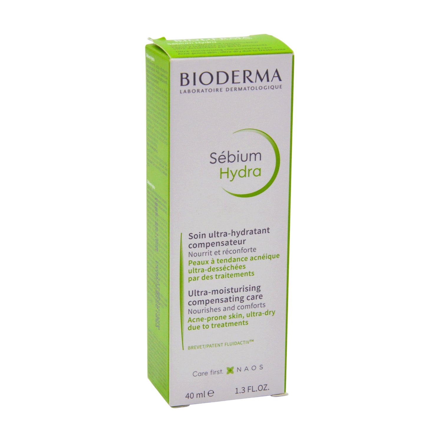 Bioderma Sebium Hydra Hypoallergenic Ultra Moisturizing & Compensating Face Cream for Dry Acne-Prone Skin - parabens free