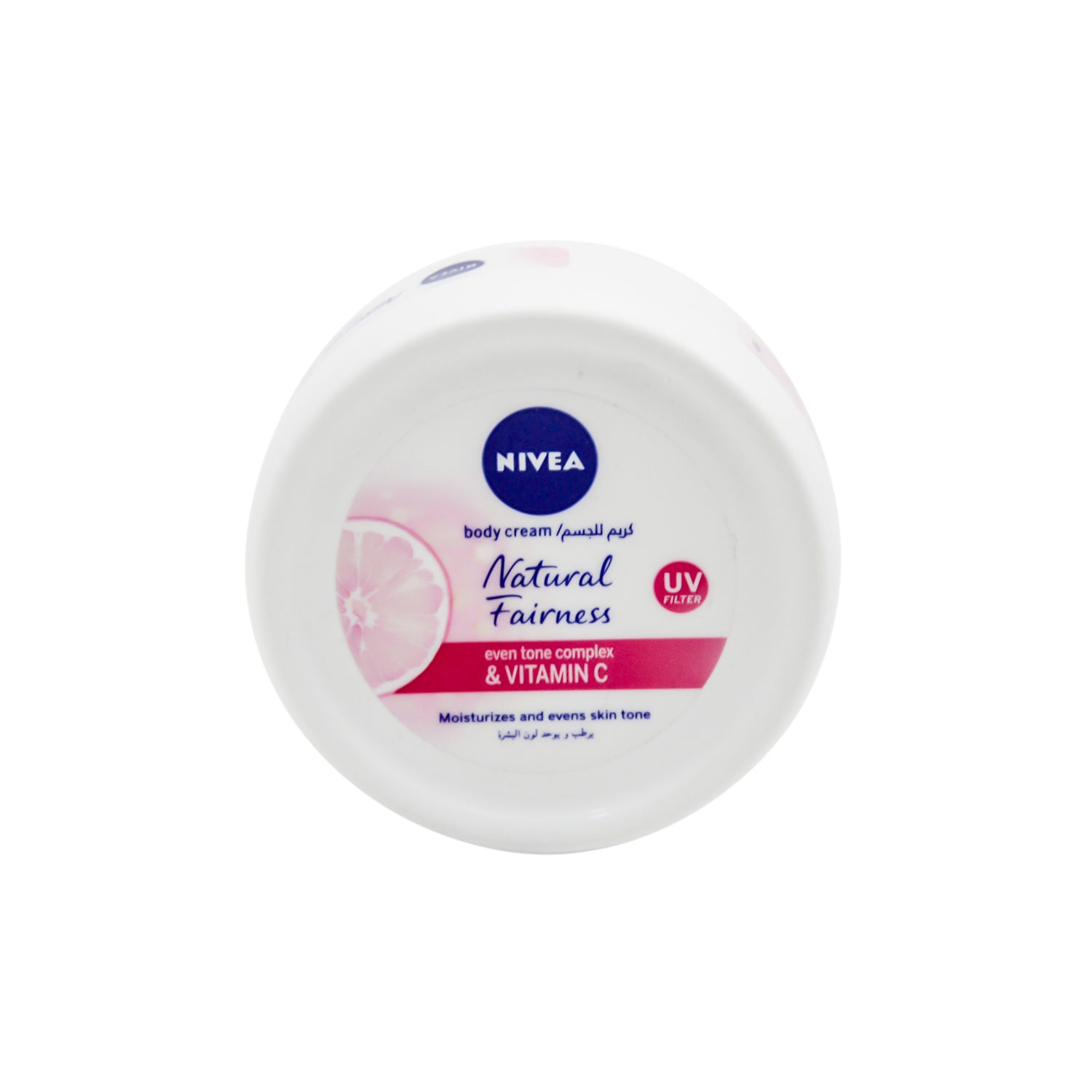NIVEA Natural Fairness Body Cream with Even Tone Complex & Vitamin C for All Skin Types