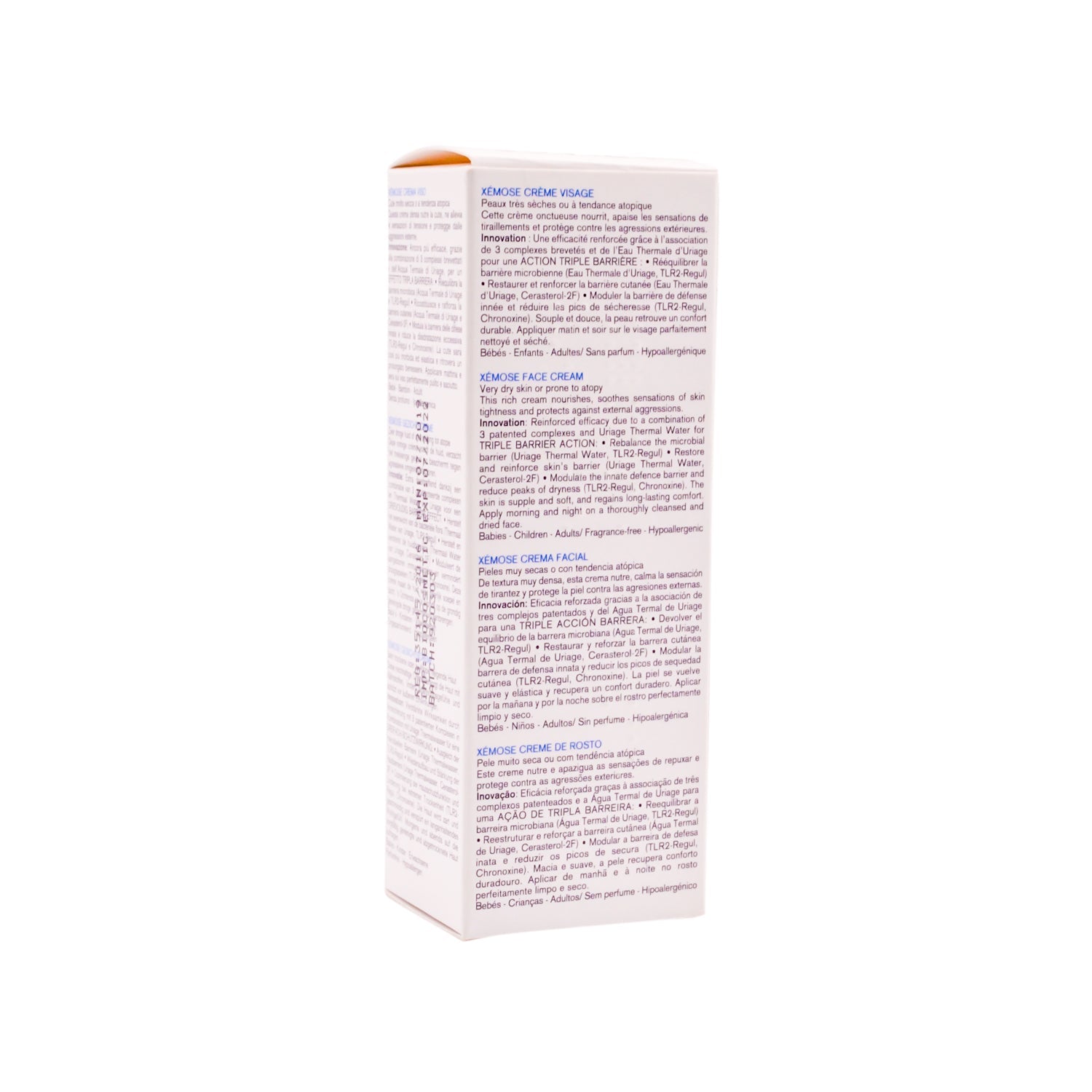 Uriage Eau Thermale Xemose Hypoallergenic Nourishing & Soothing Facial Cream for Very Dry or Atopic Skin - fragrance free