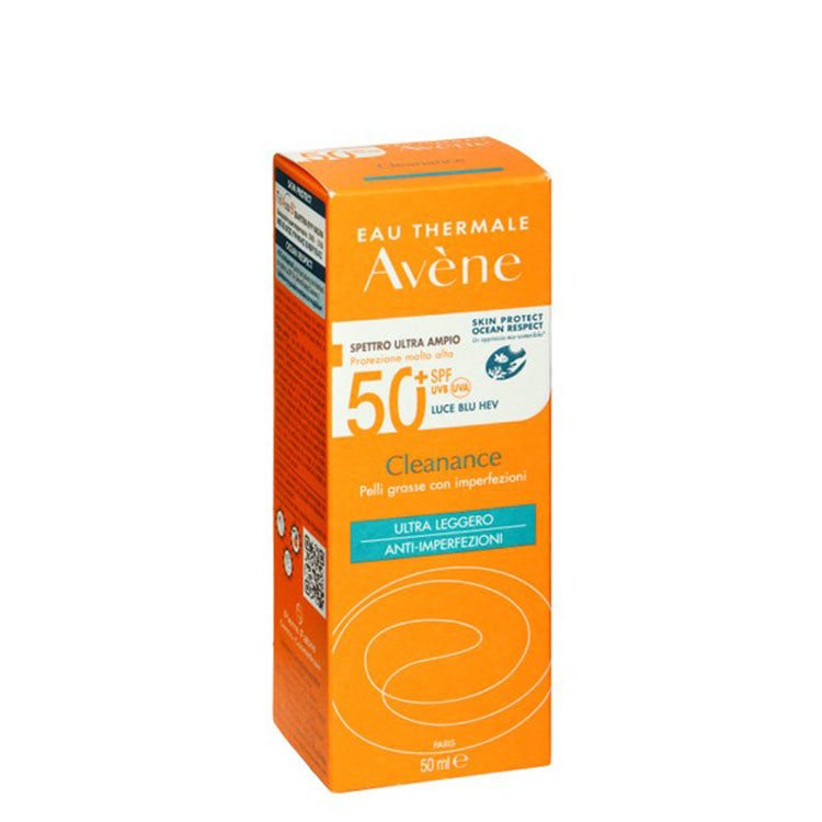 Avene Eau Thermale Anti-Imperfection Facial Sunscreen for Oily Skin Ultra Light SPF50+