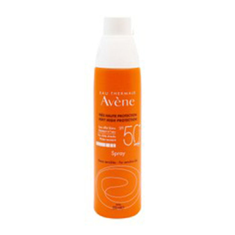 Avene Eau Thermale Water-Resistant Sunscreen Spray for Sensitive Skin SPF50+ - non comedogenic