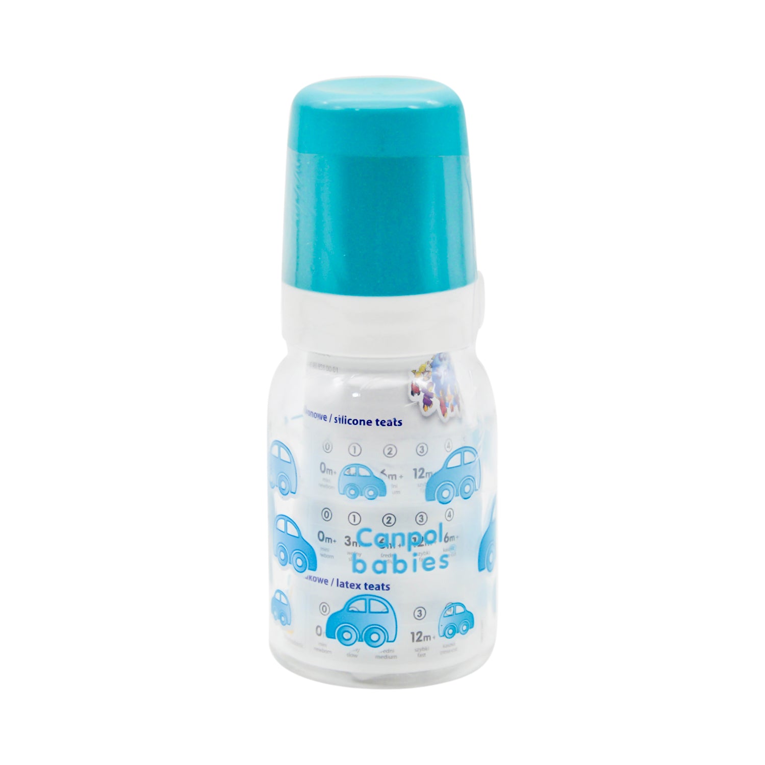 Canpol Babies Love Easy Start Pink 120ml Anti-Colic Nursing Bottle (0+ Months) - BPA free