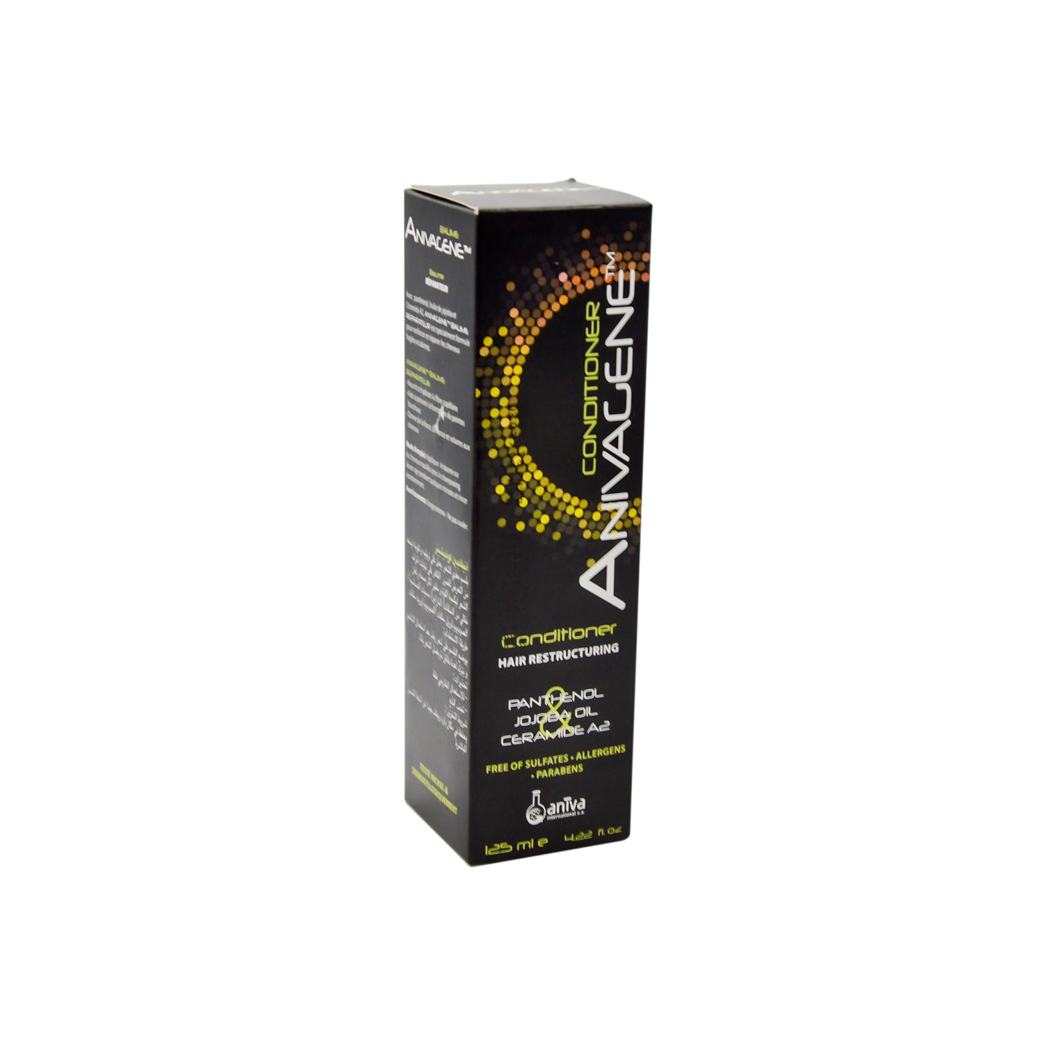 بلسم أنيفاجين المُرمِّم للشعر الهش والتالف، غني بالبانثينول وزيت الجوجوبا والسيراميد - خالٍ من مسببات الحساسية والبارابين والكبريتات