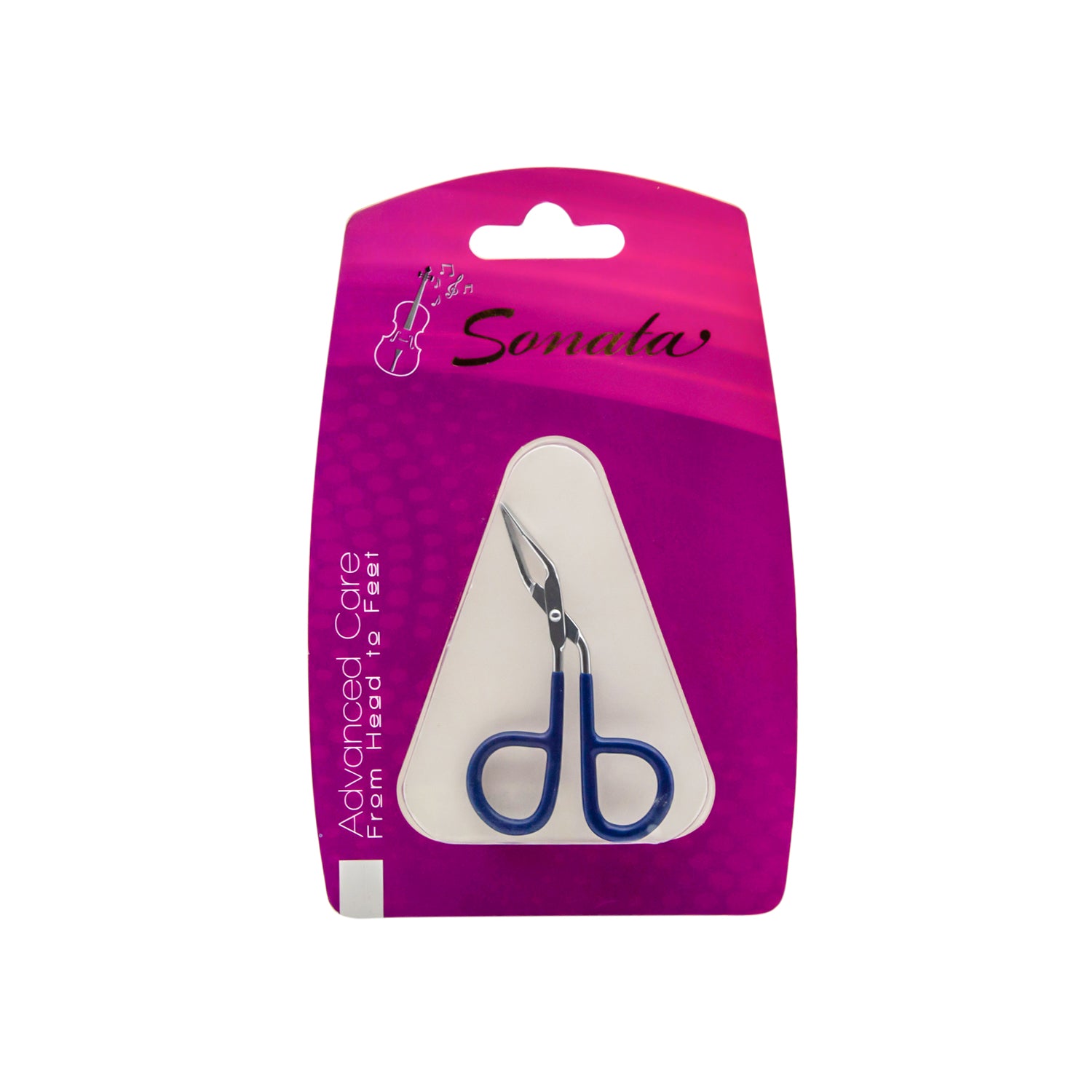 Sonata Blue Tweezers with Scissors Handle