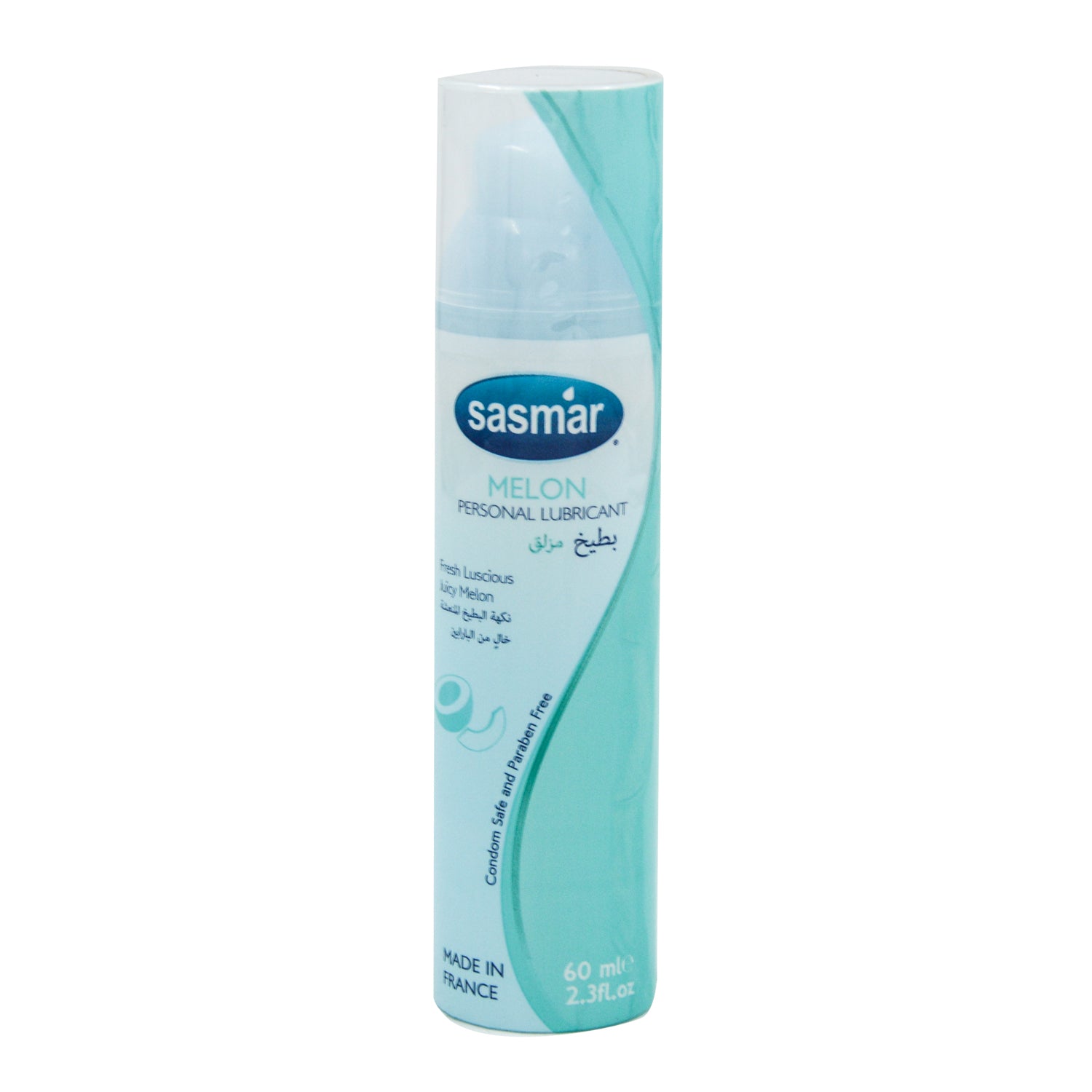 Sasmar Fruity Water-Based Personal Lubricant Watermelon Flavor - parabens free