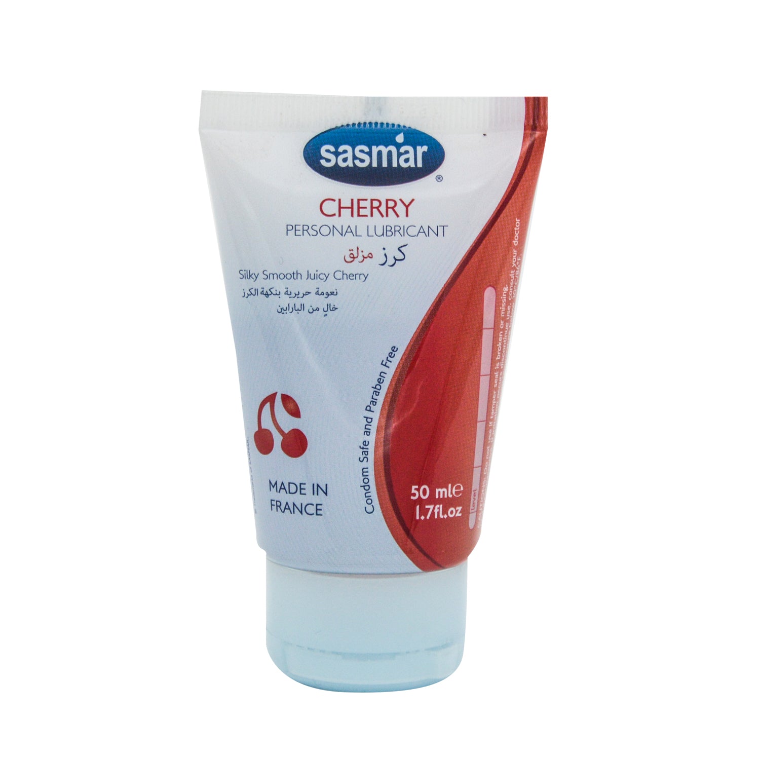 Sasmar Silky Smooth Lubricant Cherry Flavor - parabens free