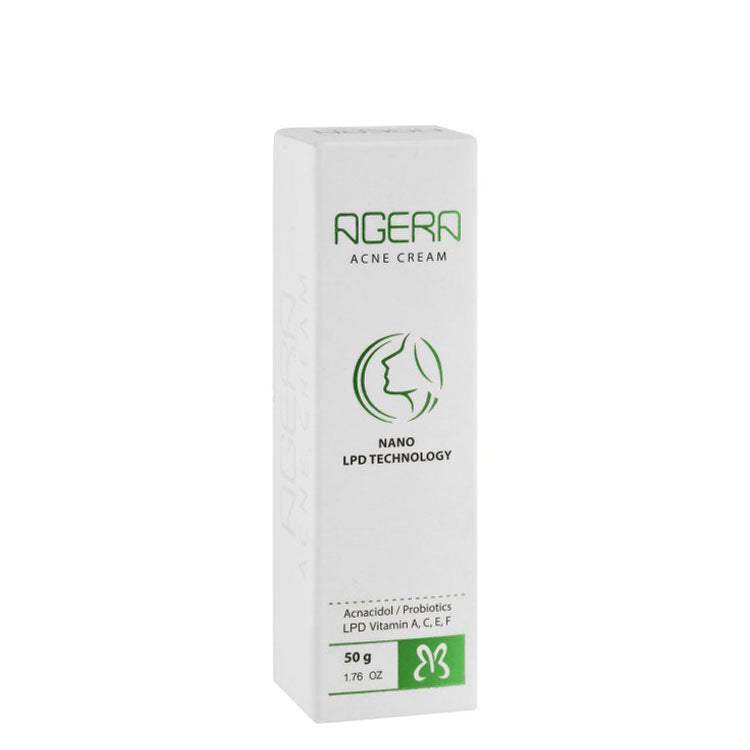 Agera Acne Cream with Acnacidol, Probiotics & Vitamins