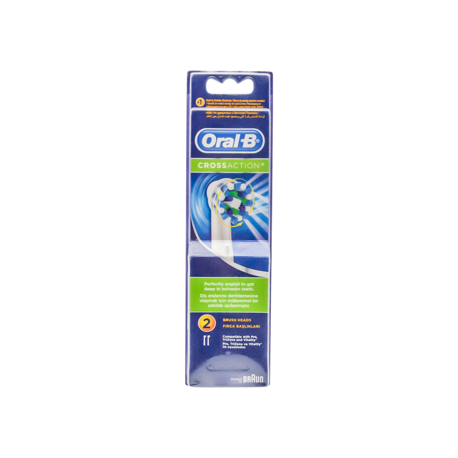 Oral-B Cross Action Toothbrush Replacement Heads
