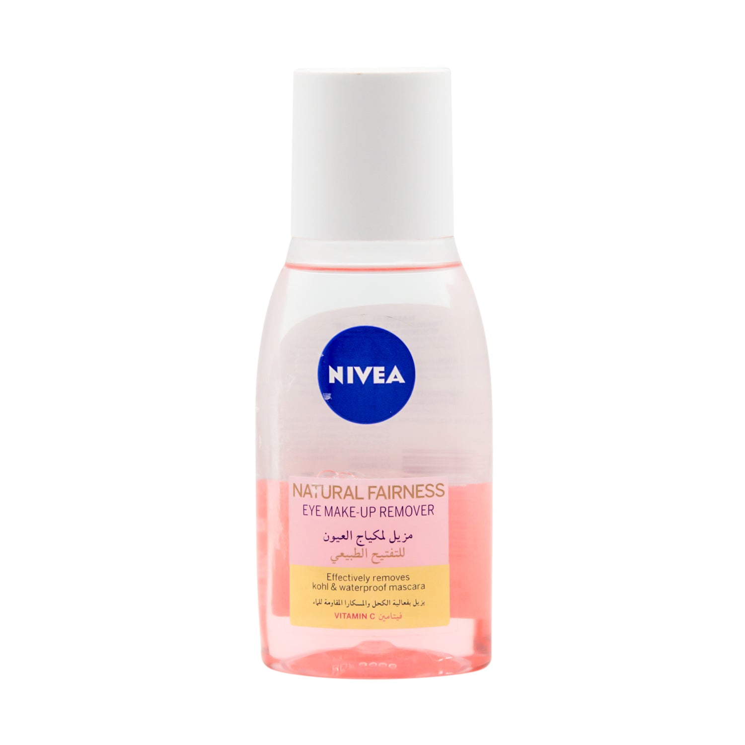 NIVEA Natural Fairness Eye Makeup Remover Liquid with Pearl Extract & Vitamin C
