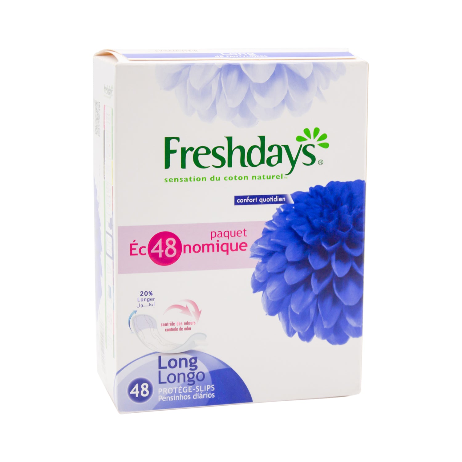 Freshdays Natural Cotton Feel Long Panty Liners