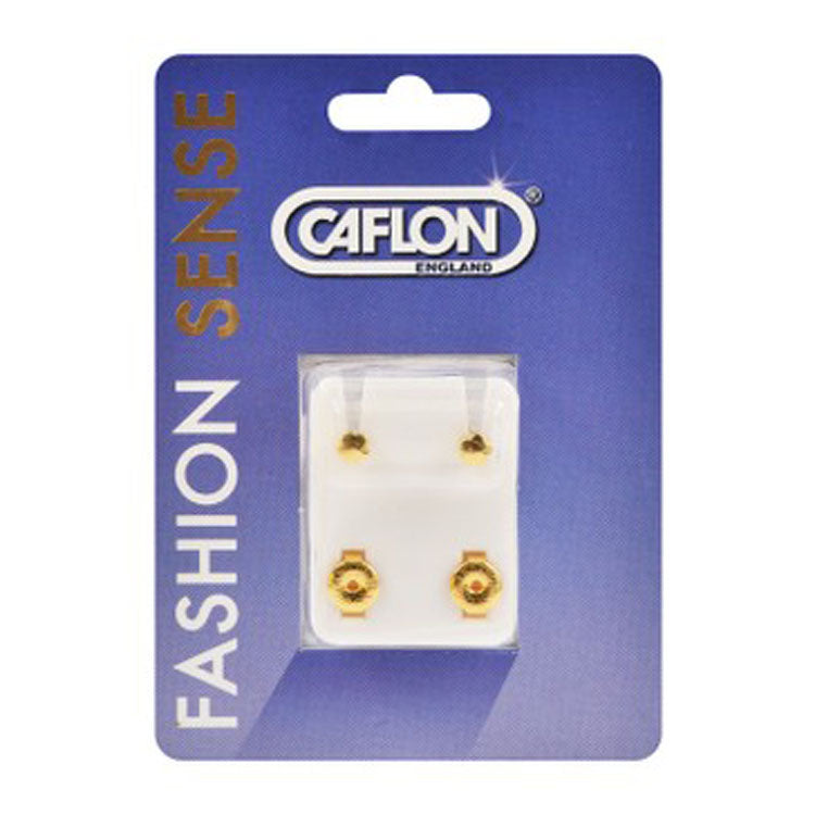Caflon Fashion Sense Flower Shaped Stud Earrings for Sensitive Ears