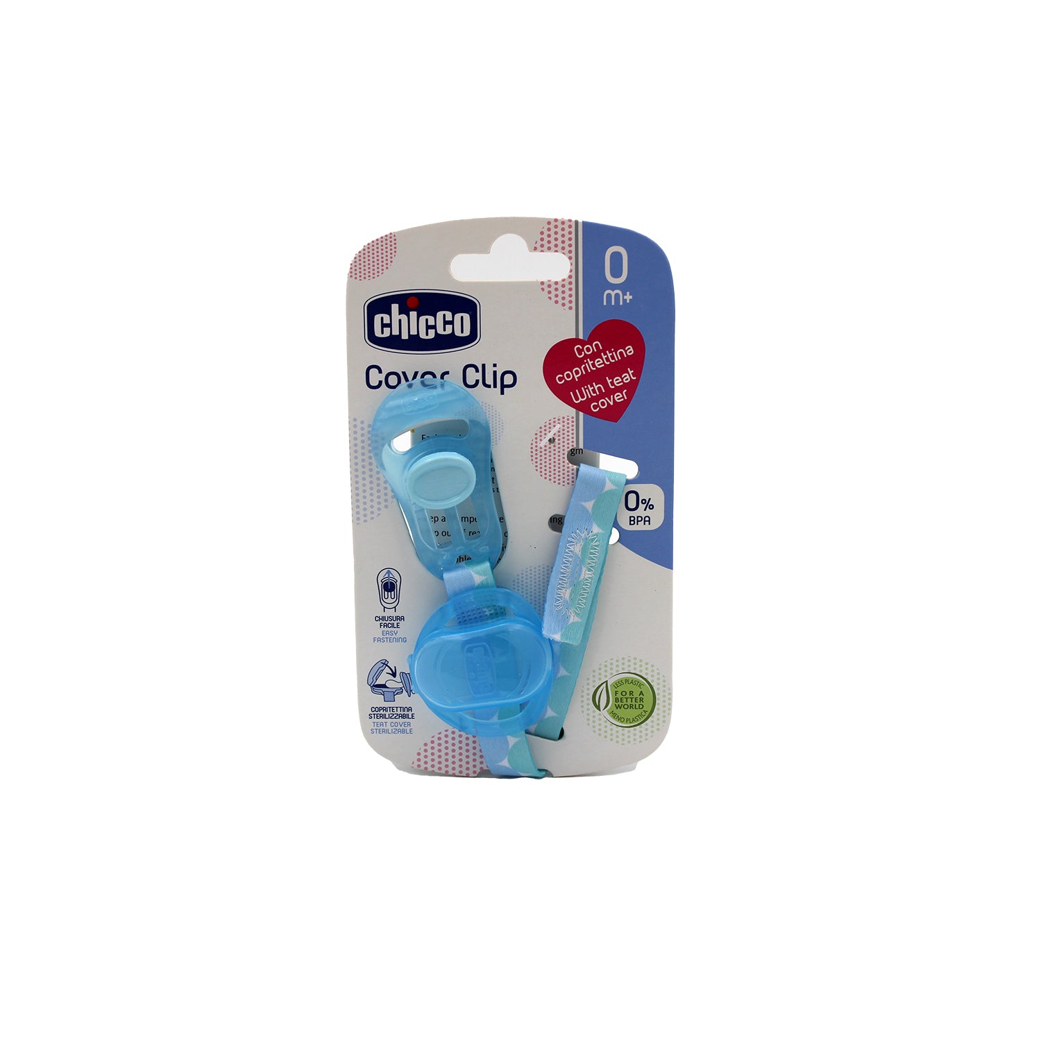 Chicco Soother Holder Green (+0M)Â  33058