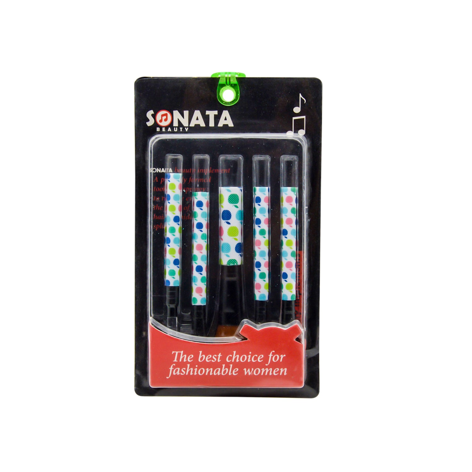 مجموعة فرش مكياج سوناتا متعددة الألوان