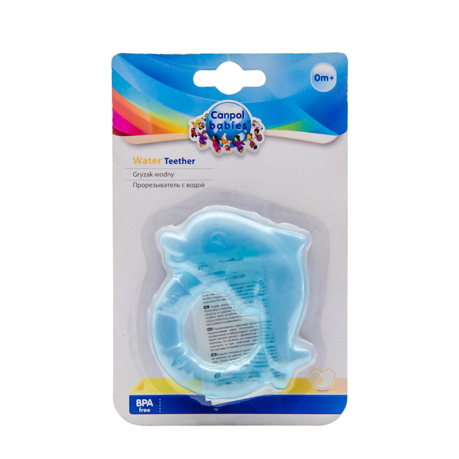 Canpol Babies Blue Water Teether (3+ Months) - BPA free