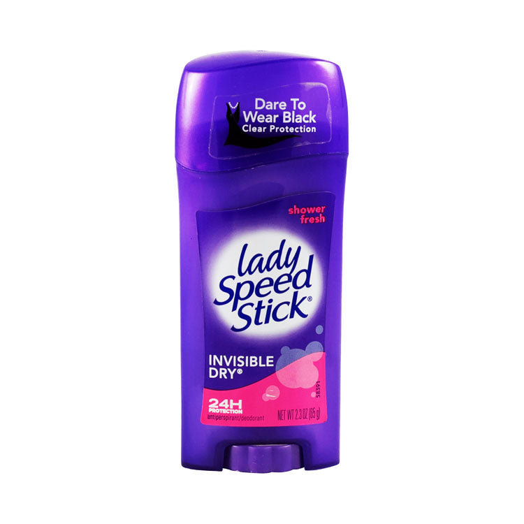 Lady Speed Stick Antiperspirant Deodorant Invisible Dry Shower Fresh Scent