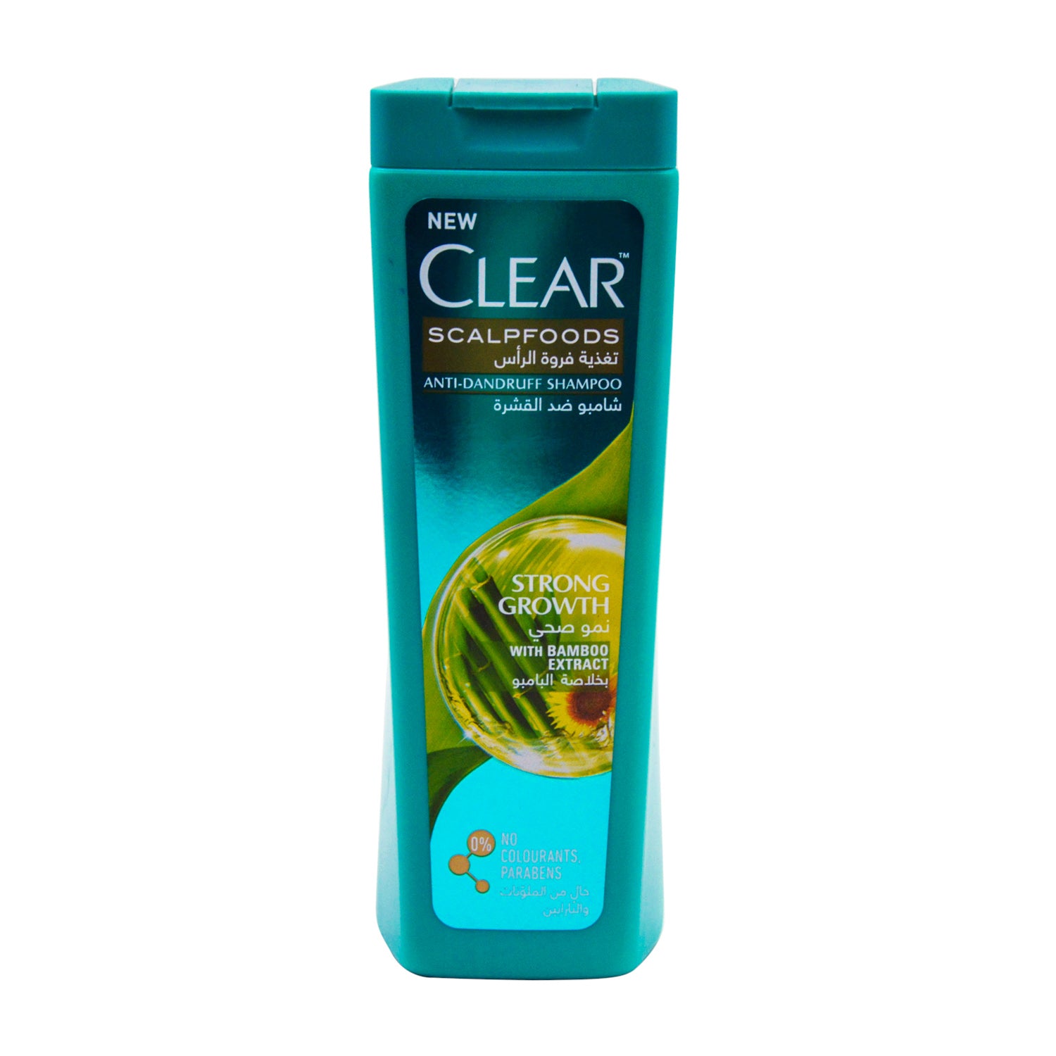 Clear Scalpfoods Anti-Dandruff Shampoo Strong Growth with Bamboo Extract - colorants free, parabens free