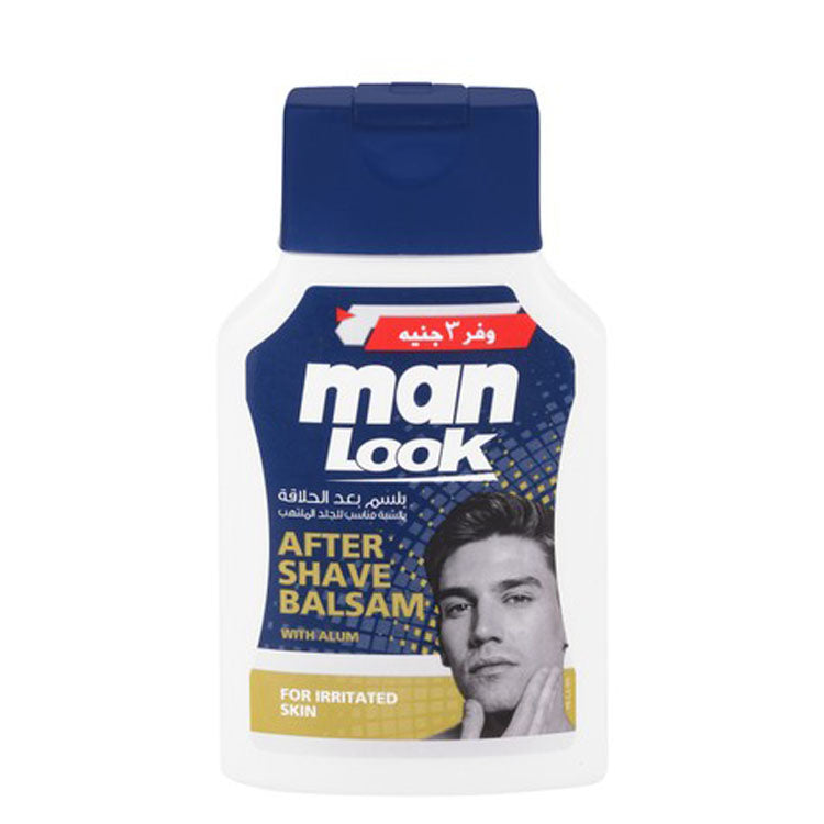 Man Look Aftershave Balsam With Alum - Suitable For Irritated Skin (-3 EGP)