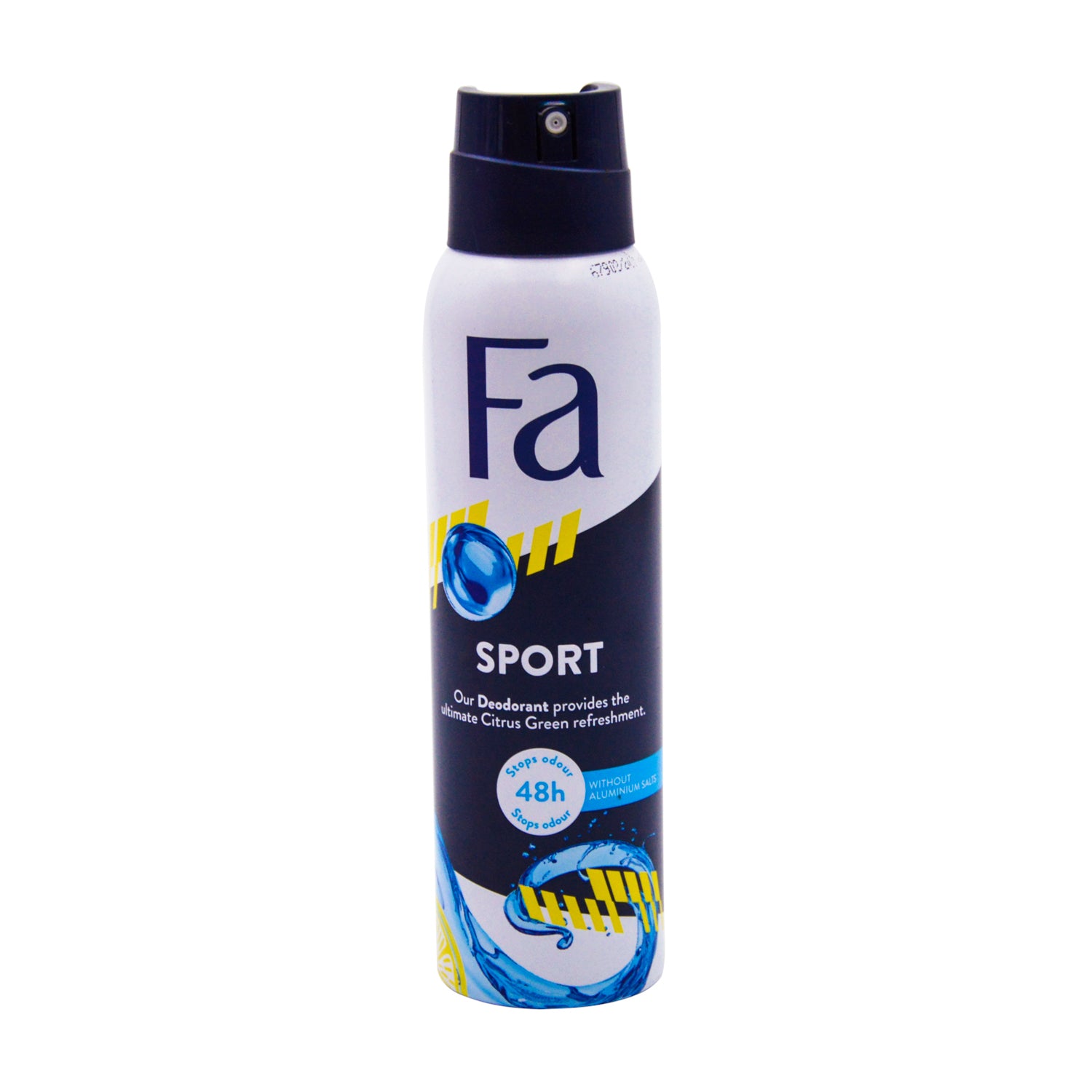 Fa Sport 48H Deodorant Spray Citrus Green Scent for Men - aluminum salt free