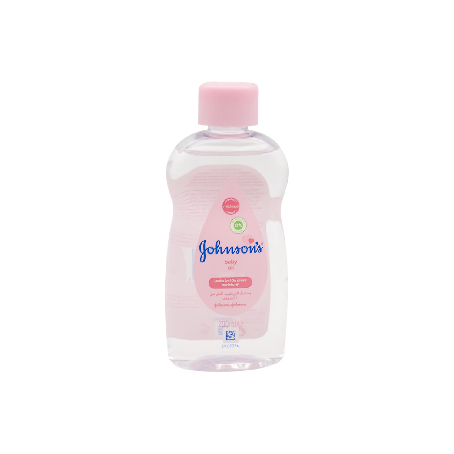 Johnson's Moisturizing Baby Oil - parabens free, dyes free