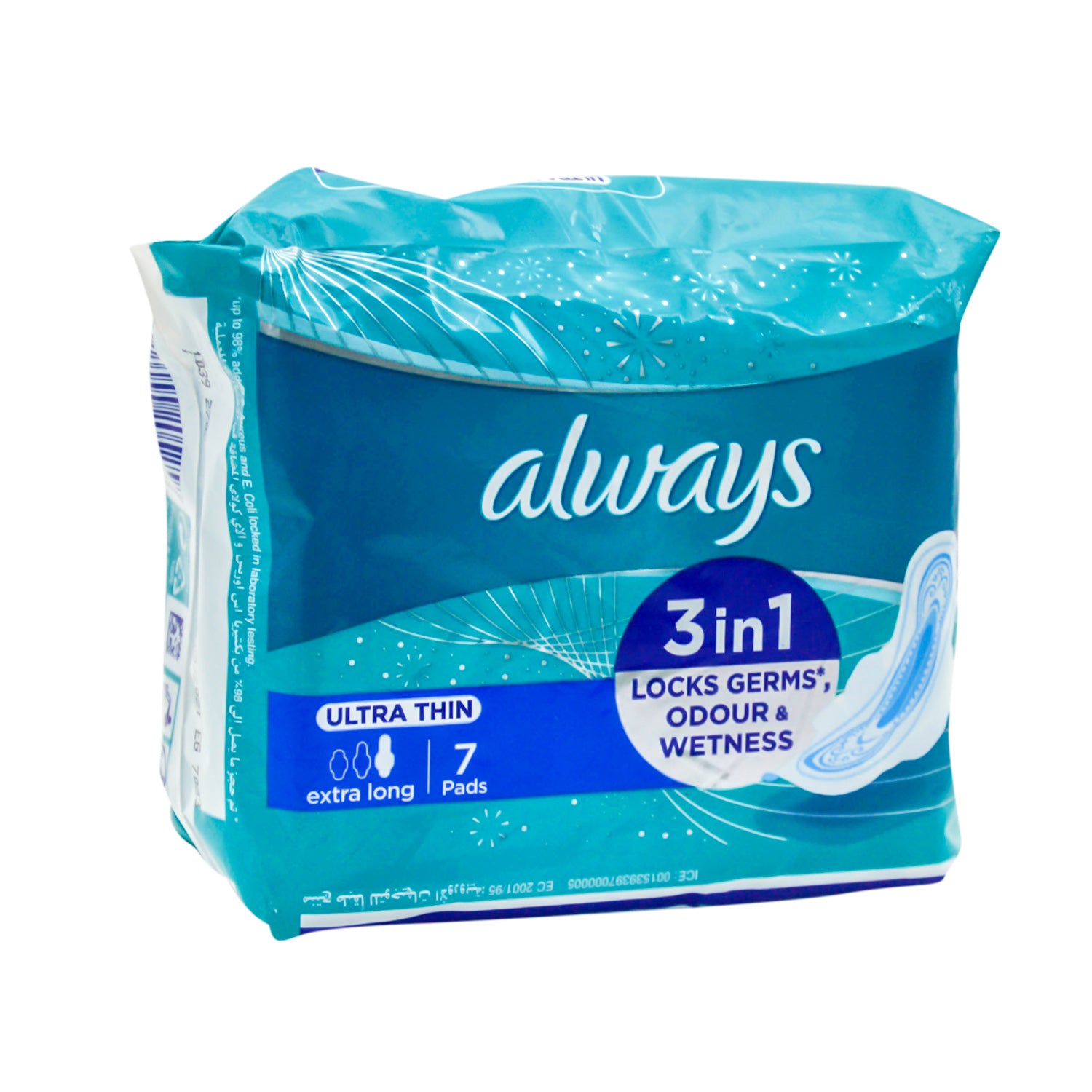 Always Night Ultra Thin Pads with Wings