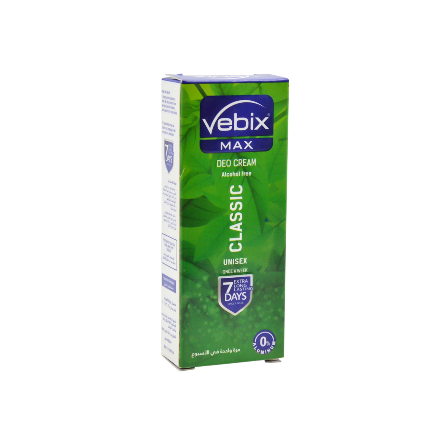 Vebix Max Deo Cream Classic - alcohol free