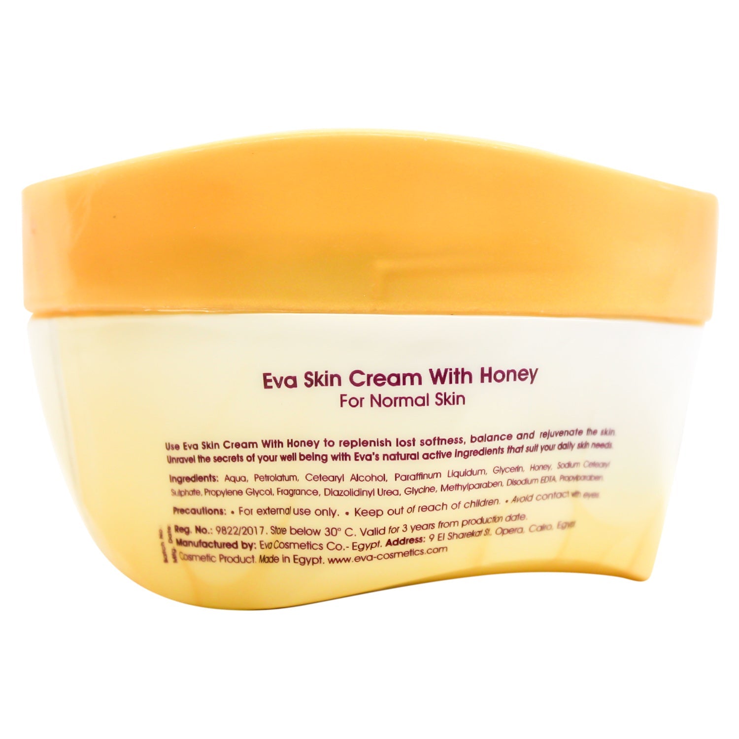 Eva Skin Care Body Cream with Honey