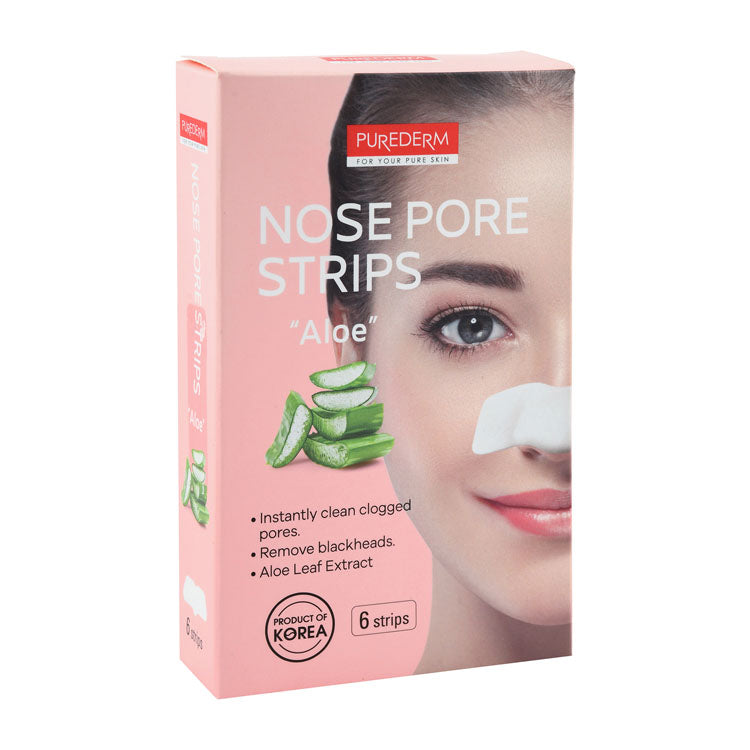 Purederm Botanical Choice Nose Pore Strips with Aloe Extract - parabens free