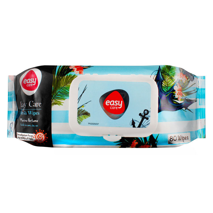مناديل إيزي كير المعطرة برائحة البحر - خالية من الكحول والبارابين