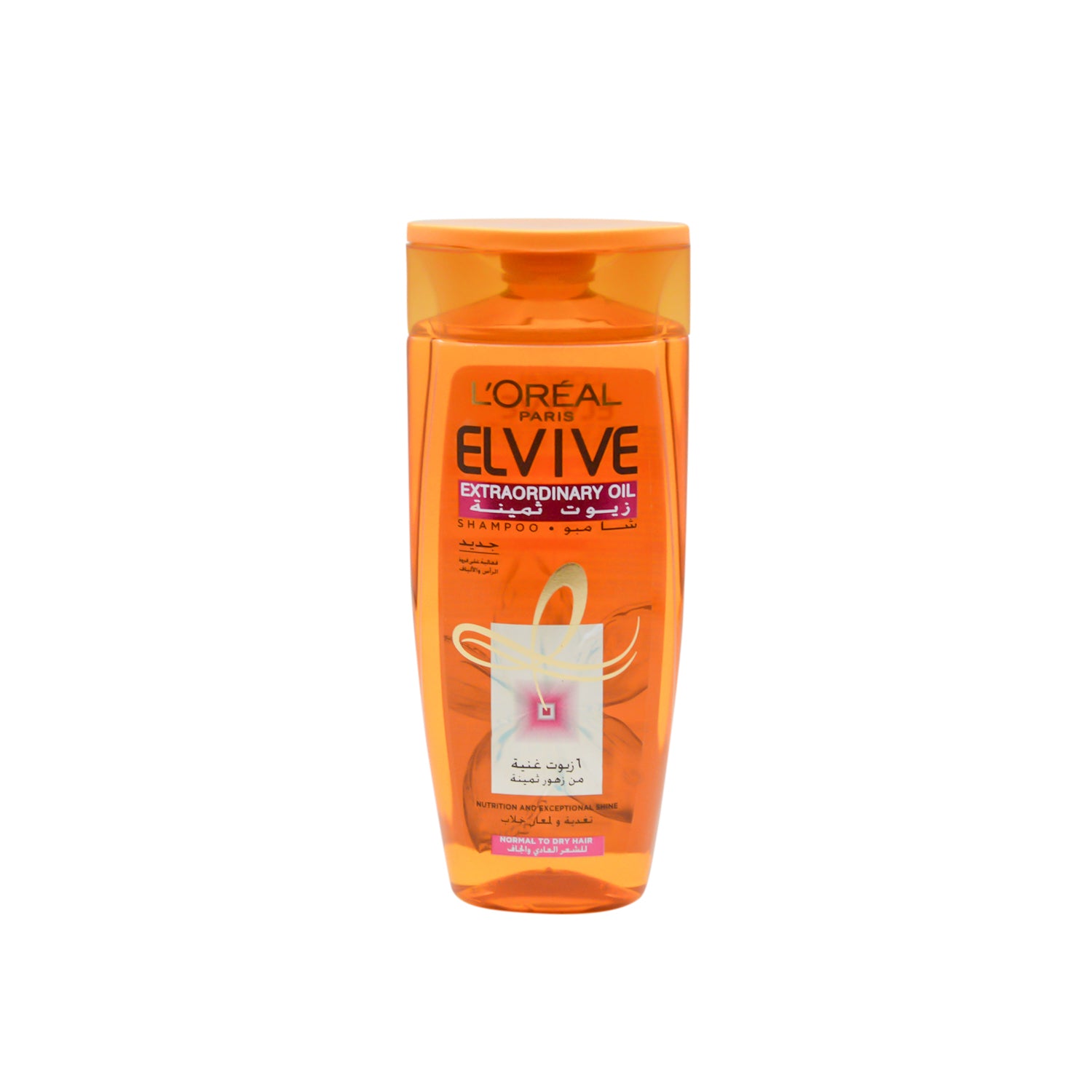 L'Oreal Elvive Extraordinary Oil Nourishing Shampoo with 6 Flower Oils for Normal to Dry Hair