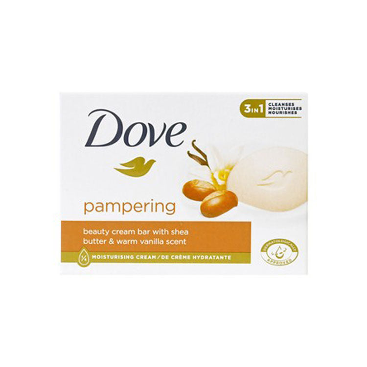 Dove Purely Pampering 3in1 Beauty Cream Bar with Shea Butter & Warm Vanilla Scent