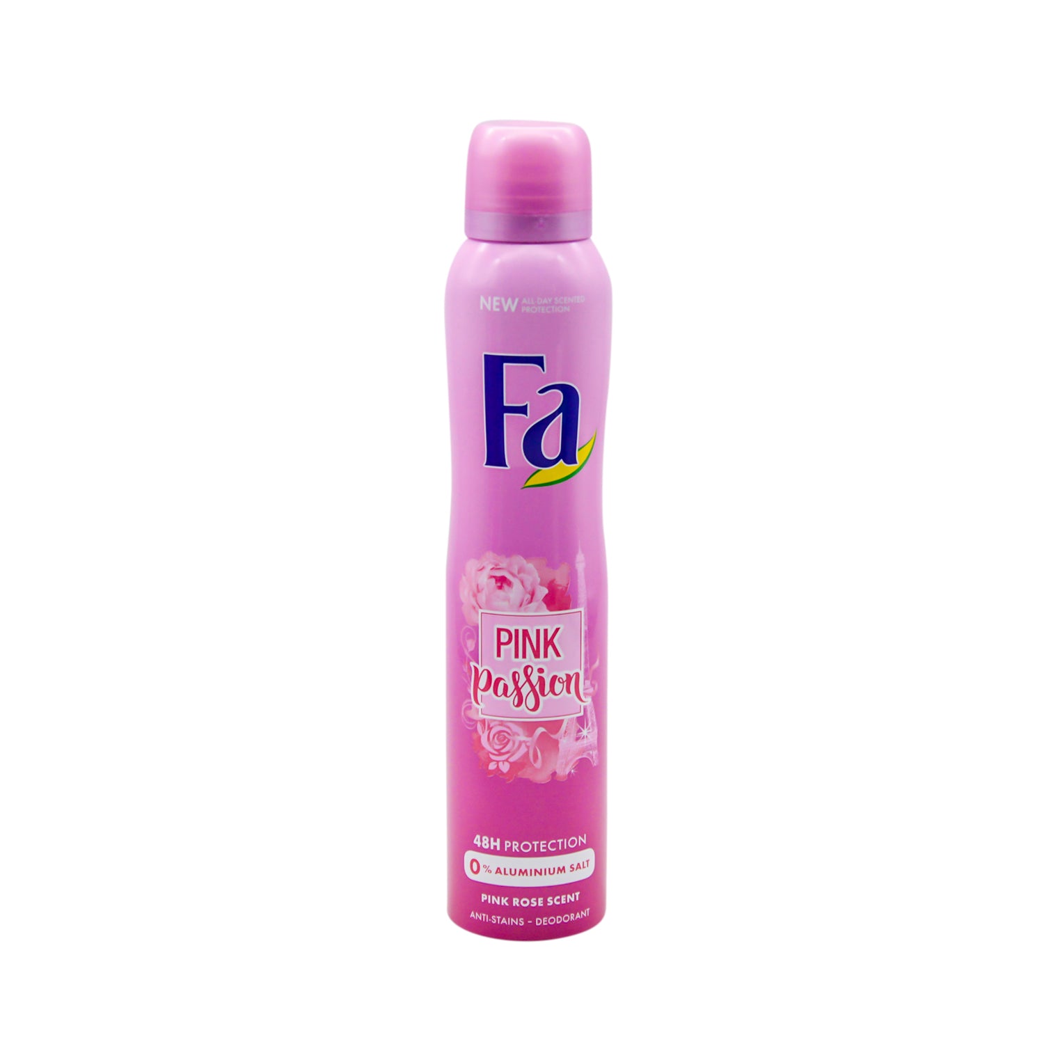 Fa Pink Passion 48H Deodorant Spray for Women Pink Rose Scent - aluminum salt free