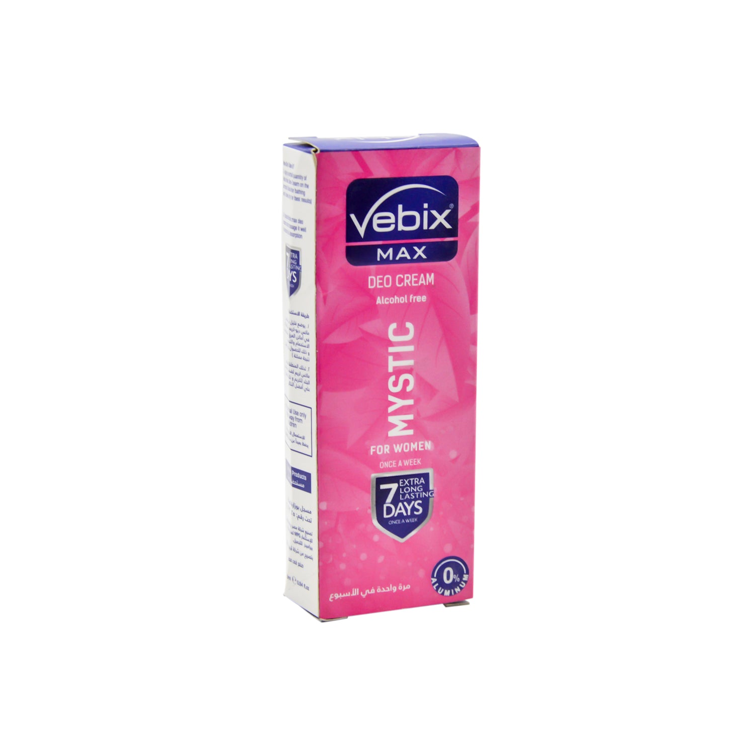 Vebix Max Natural Women Mystic Deodorizer Cream - alcohol free