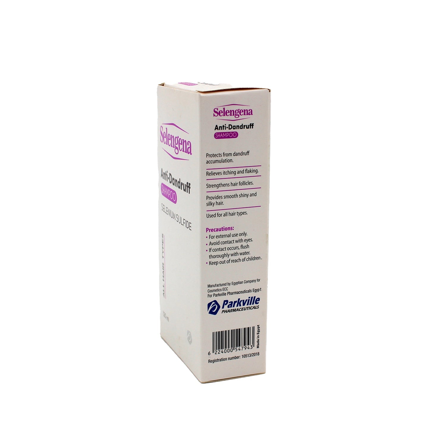 Selengena Anti-Dandruff Shampoo with Selenium Sulfide for All Hair Types