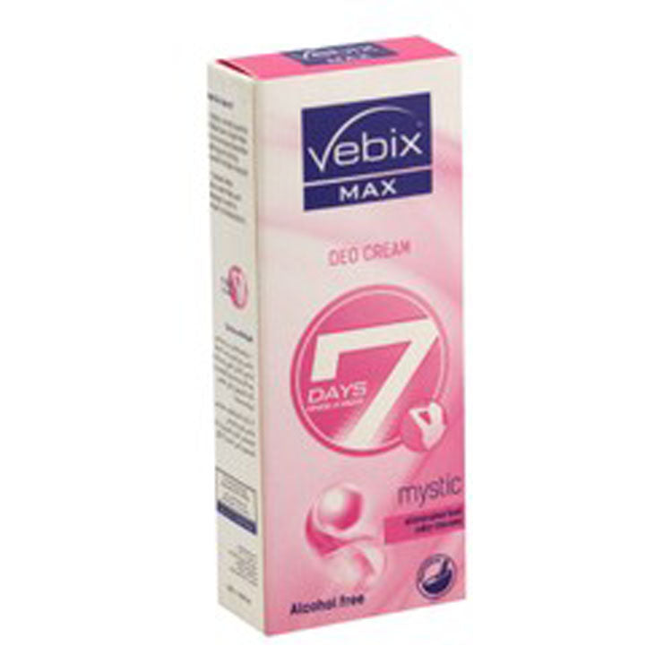 Vebix Max Deo Cream Mystic - alcohol free