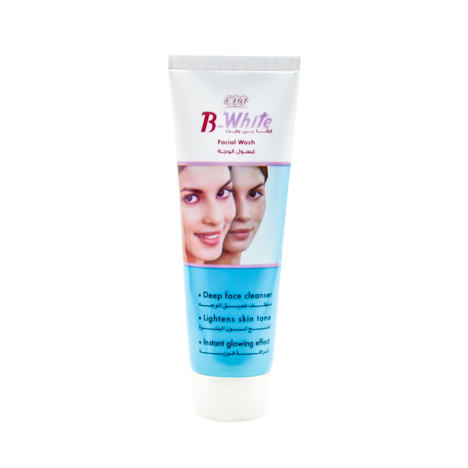 Eva B-White Whitening Facial Wash with Lupine & Licorice Extracts for Normal Skin