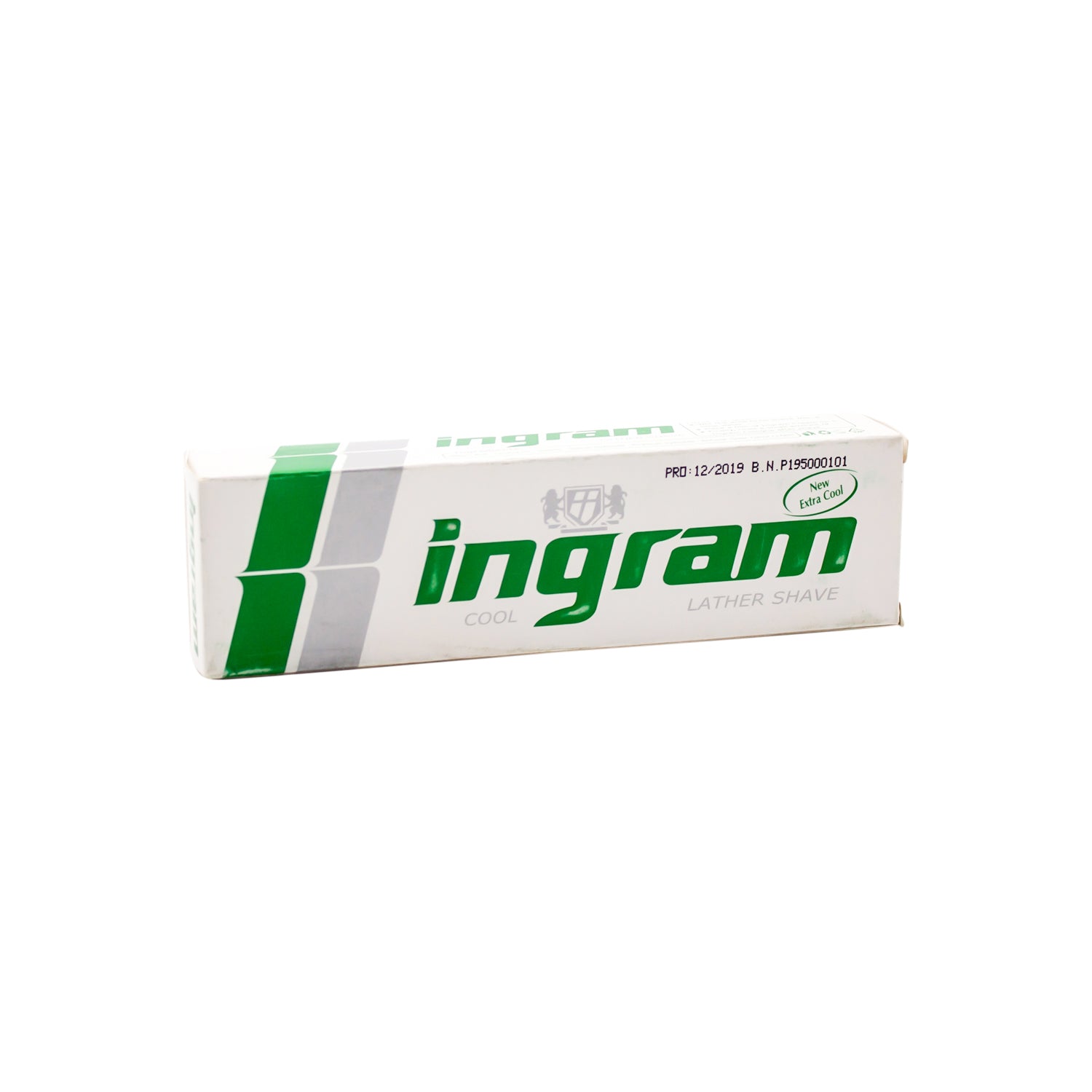 Ingram Extra Cool Lather Shaving Cream with Coconut & Glycerin for Normal Skin - alcohol free, parabens free, sulfate free