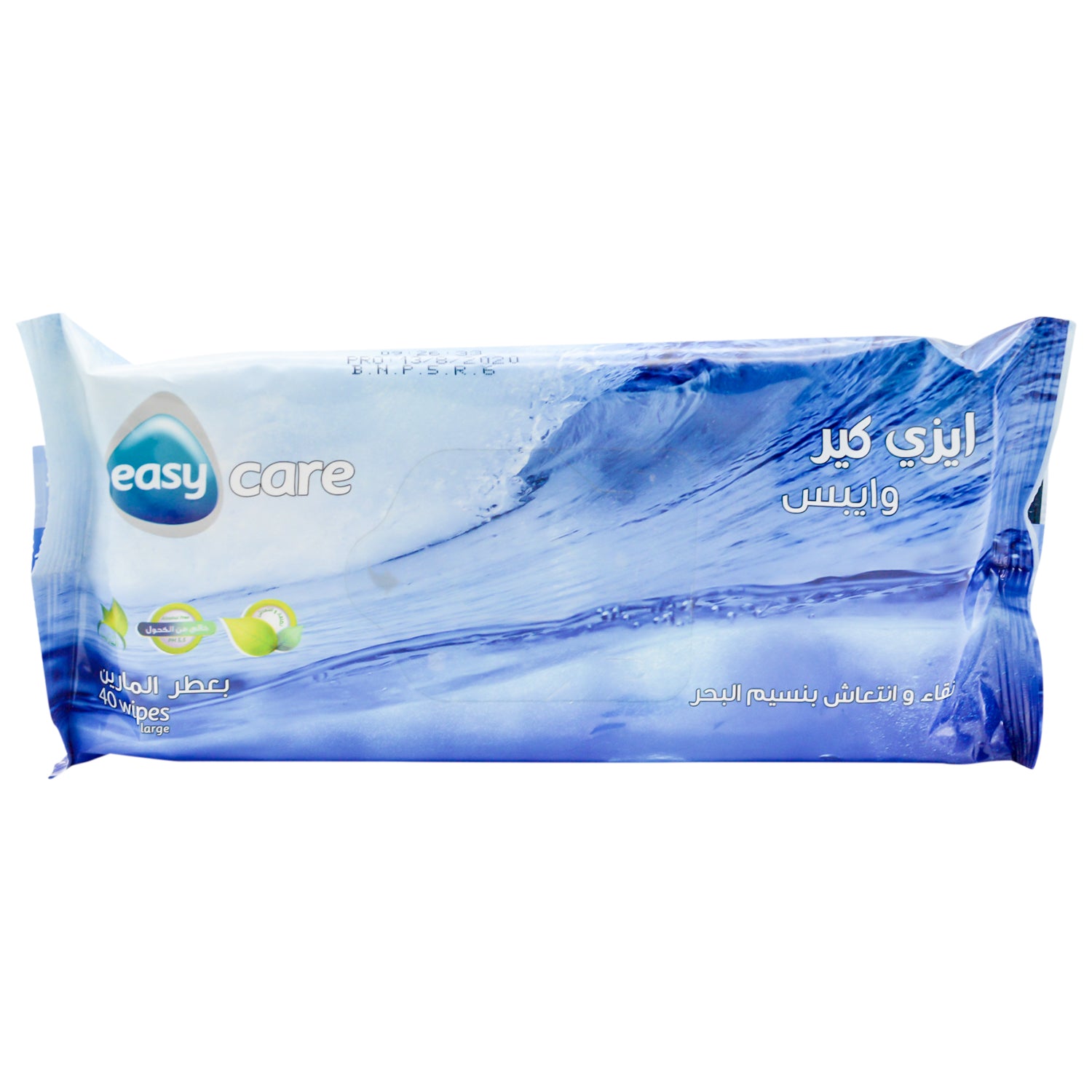 مناديل مبللة سهلة العناية برائحة الشاطئ