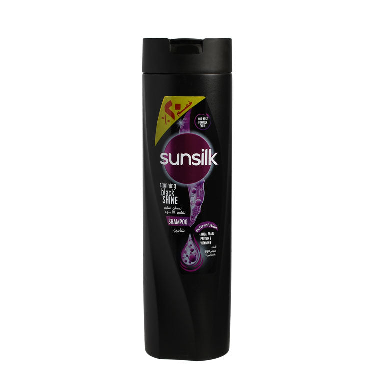 Sunsilk Co-Creations Stunning Black Shine Shampoo (20% Off)
