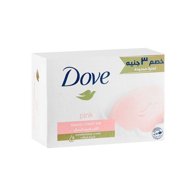 صابون دوف الوردي المرطب الكريمي (-3 جنيهات مصرية)