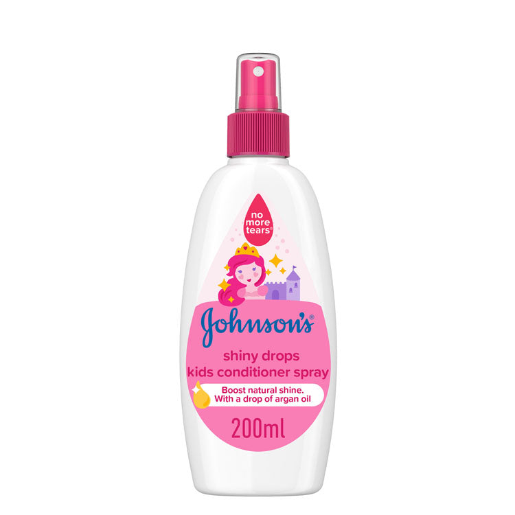 Johnson's Shiny Drops Kids Conditioner Spray with Argan Oil