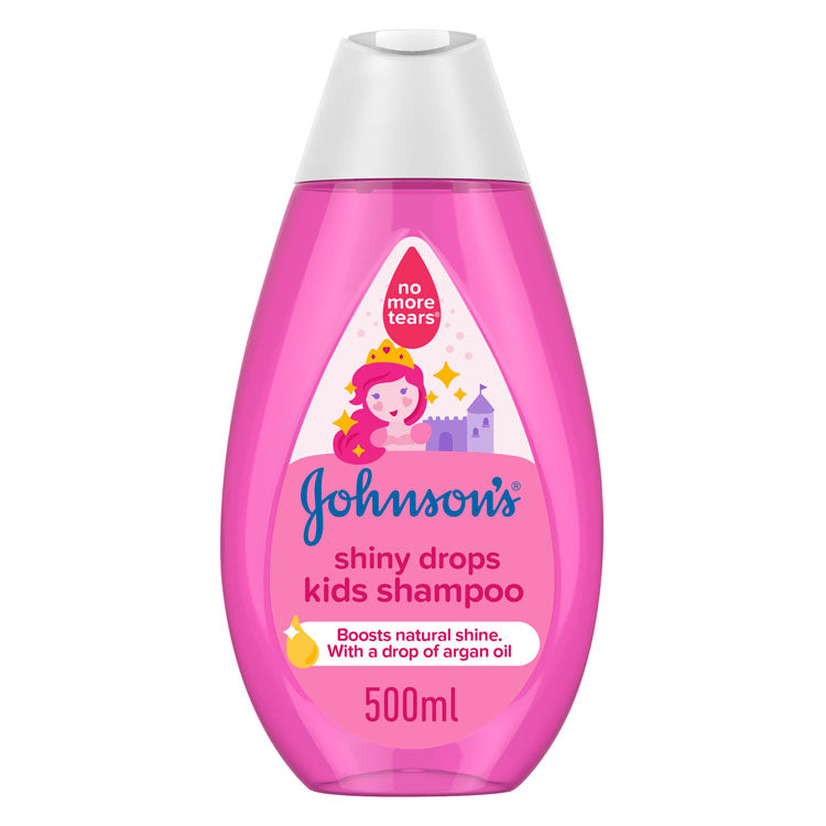 Johnson's Shiny Drops Kids Shampoo with Argan Oil - dye free, alcohol free, parabens free