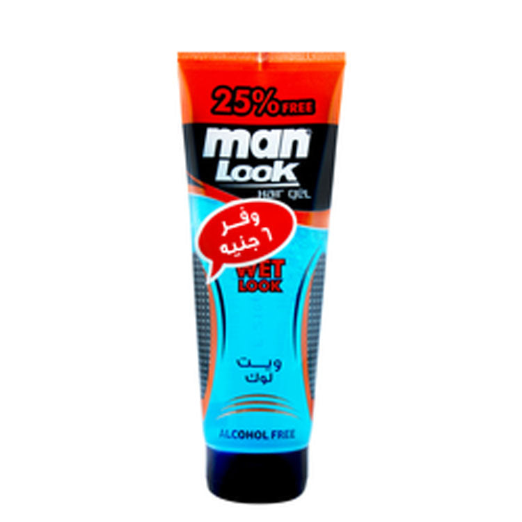 Man Look Wet Hair Styling Gel - alcohol free
