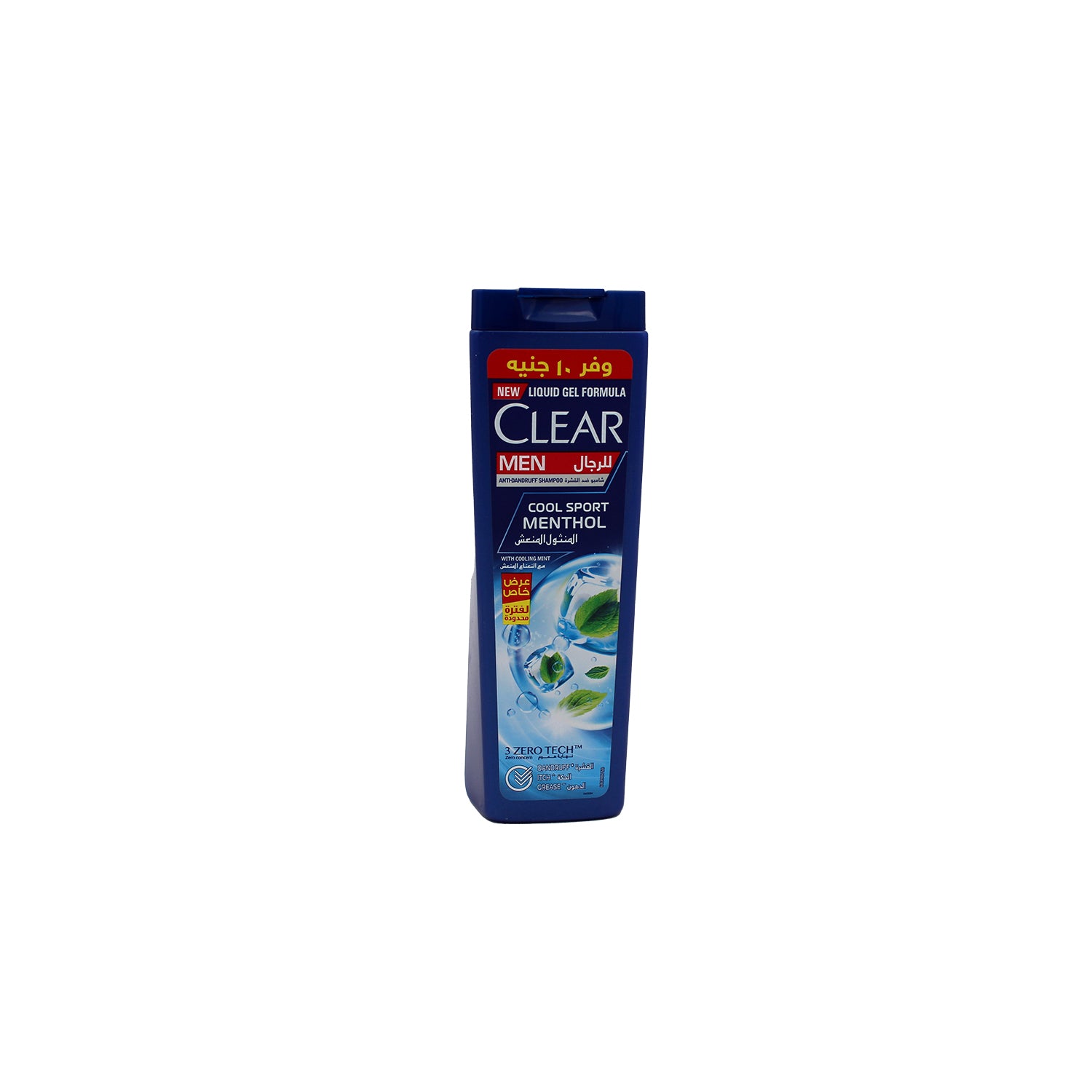 Clear Men Cool Sport Menthol Anti-Dandruff Shampoo (-10 EGP)