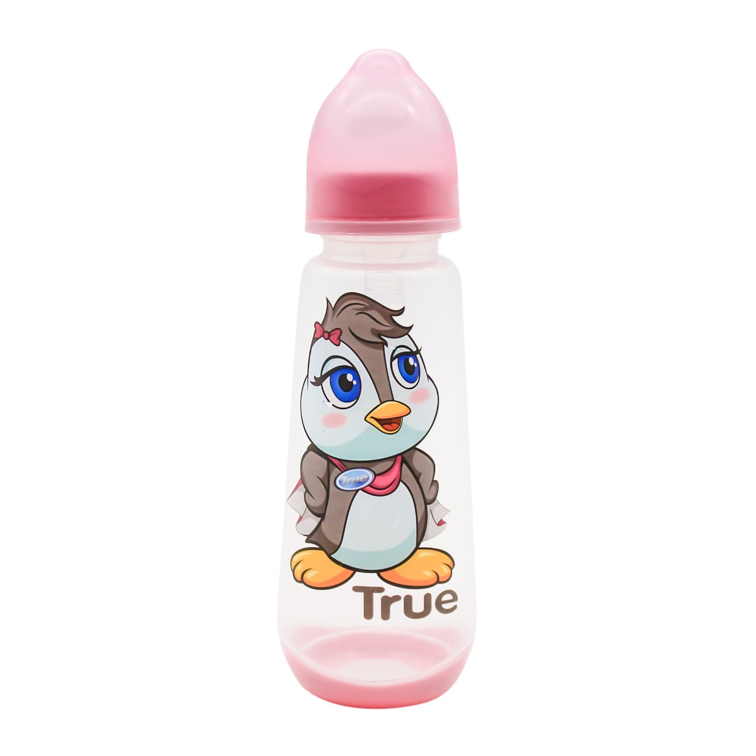 True Blue 250ml Feeding Bottle with Standard Silicone Teat for Babies (6+ Months) - BPA free