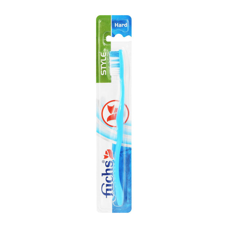 فرشاة أسنان فوش ستايل قاسية باللون الأزرق السماوي